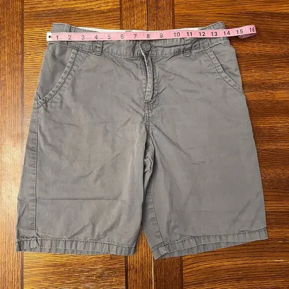 Cat & Jack Cargo Shorts Boys Youth Size 14 Grey - Picture 3 of 6